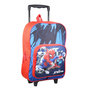 Voir la diapositive 1 : Bagtrotter Sac à dos à roulettes Spiderman Bleu