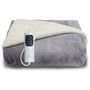 Voir la diapositive 2 : DREAMLAND Couverture chauffante PYJAMA DAYS SHERPA ET VELOURS 6T 160X120