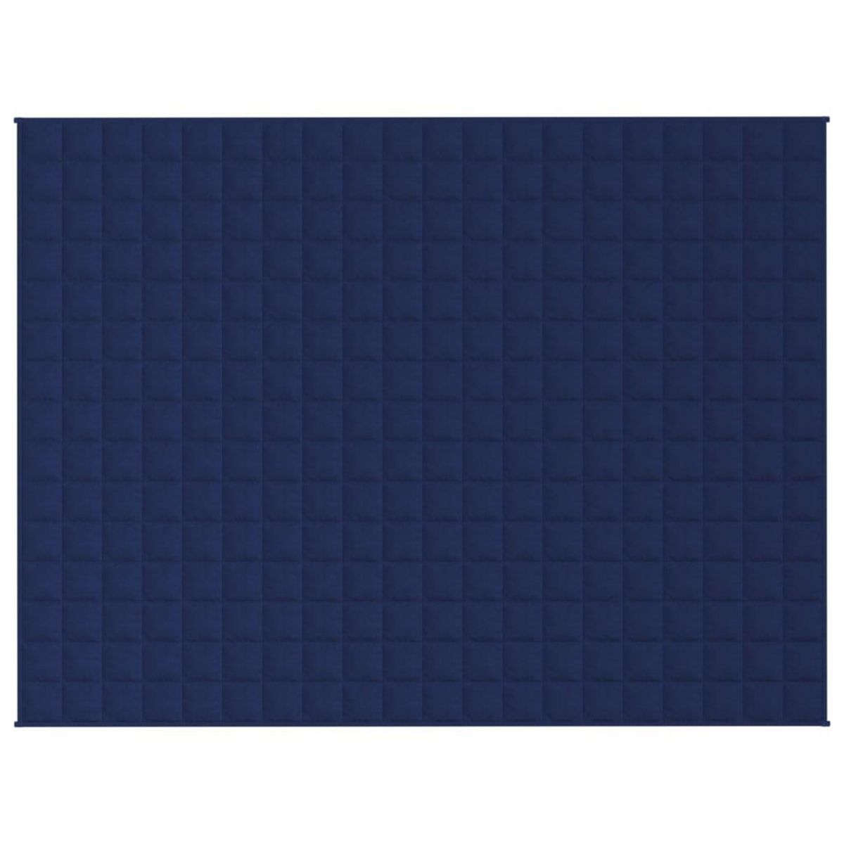 VIDAXL Couverture lestee Bleu 150x200 cm 11 kg Tissu
