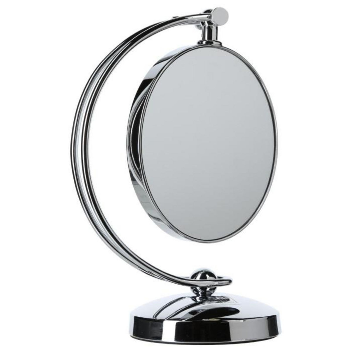 Body beauty Miroir à Poser Pivotant  Double Face  Argent