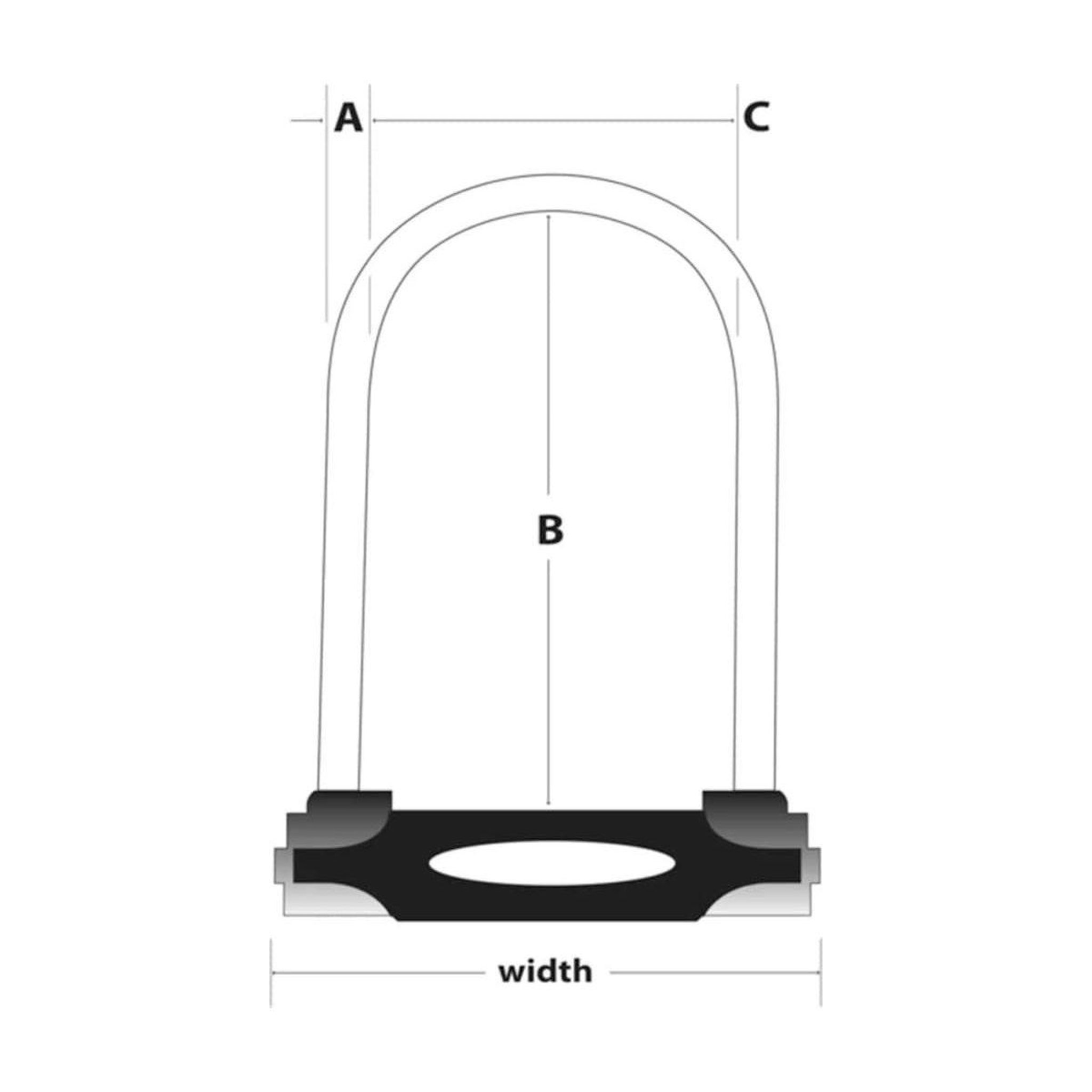 Voir la diapositive 3 : Master lock Antivol Vélo U [A Clé] [Support de Vélo Universel] [Antivol Certifié] 8195EURDPRO