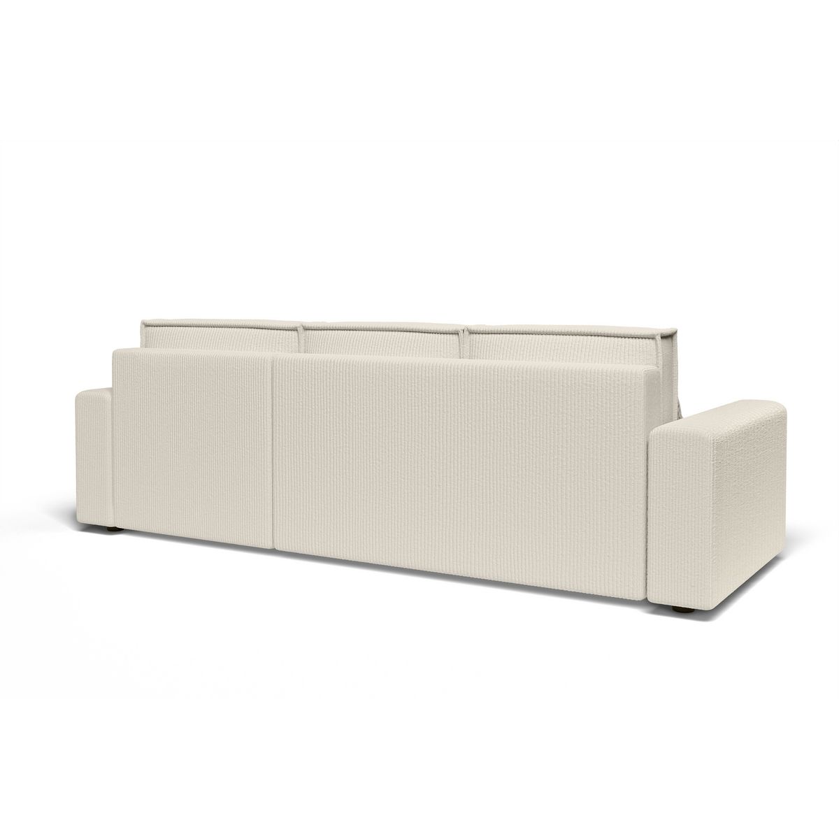 Canapé d'angle convertible et réversible velours côtelé JOY