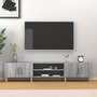 Voir la diapositive 1 : VIDAXL Meuble TV sonoma gris 180x31,5x40 cm bois d'ingenierie