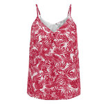 Only Débardeur Blanc/Rose Femme Only Button Singlet. Coloris disponibles : Rose