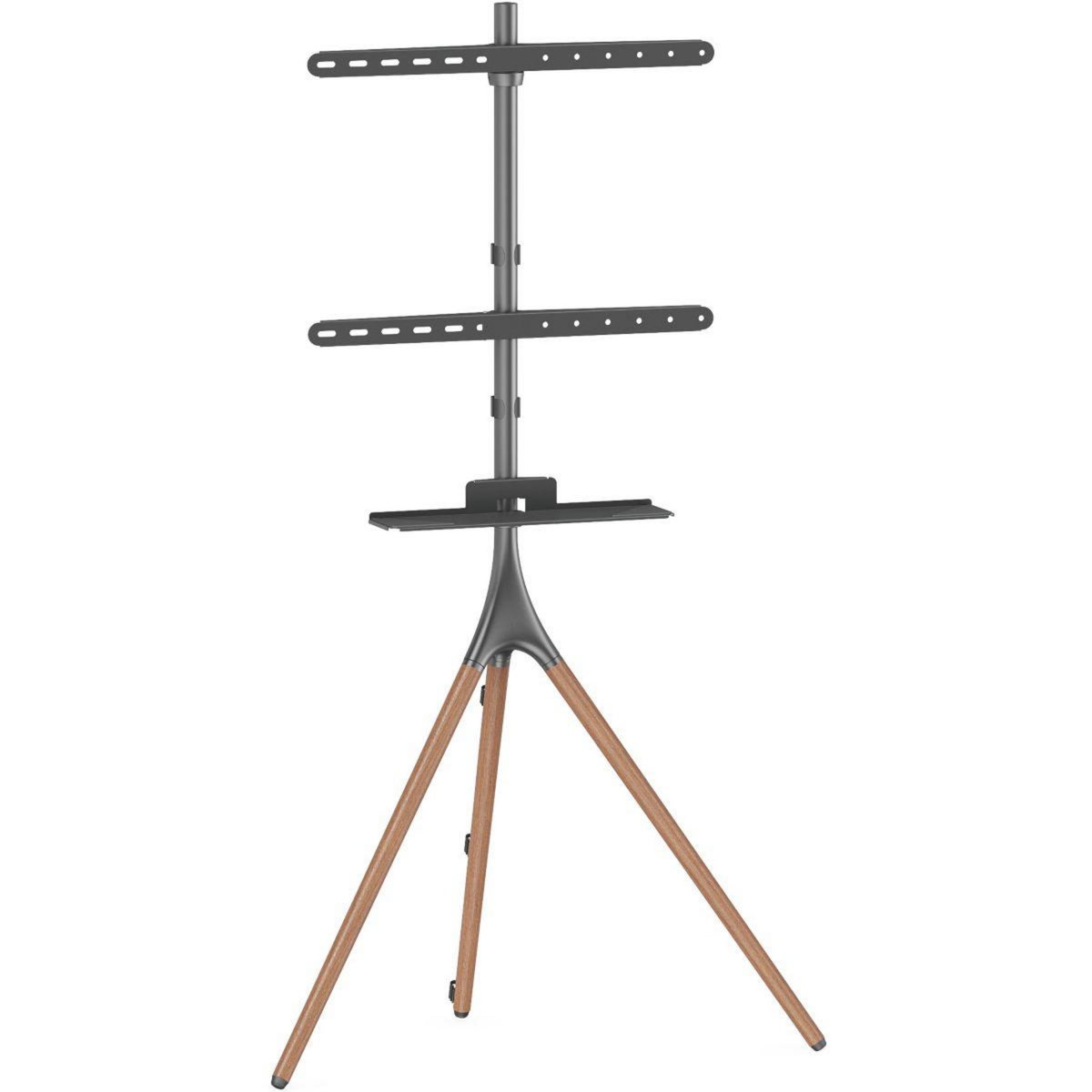 ADEQWAT Pied TV bois Pablo 45-65 pouces