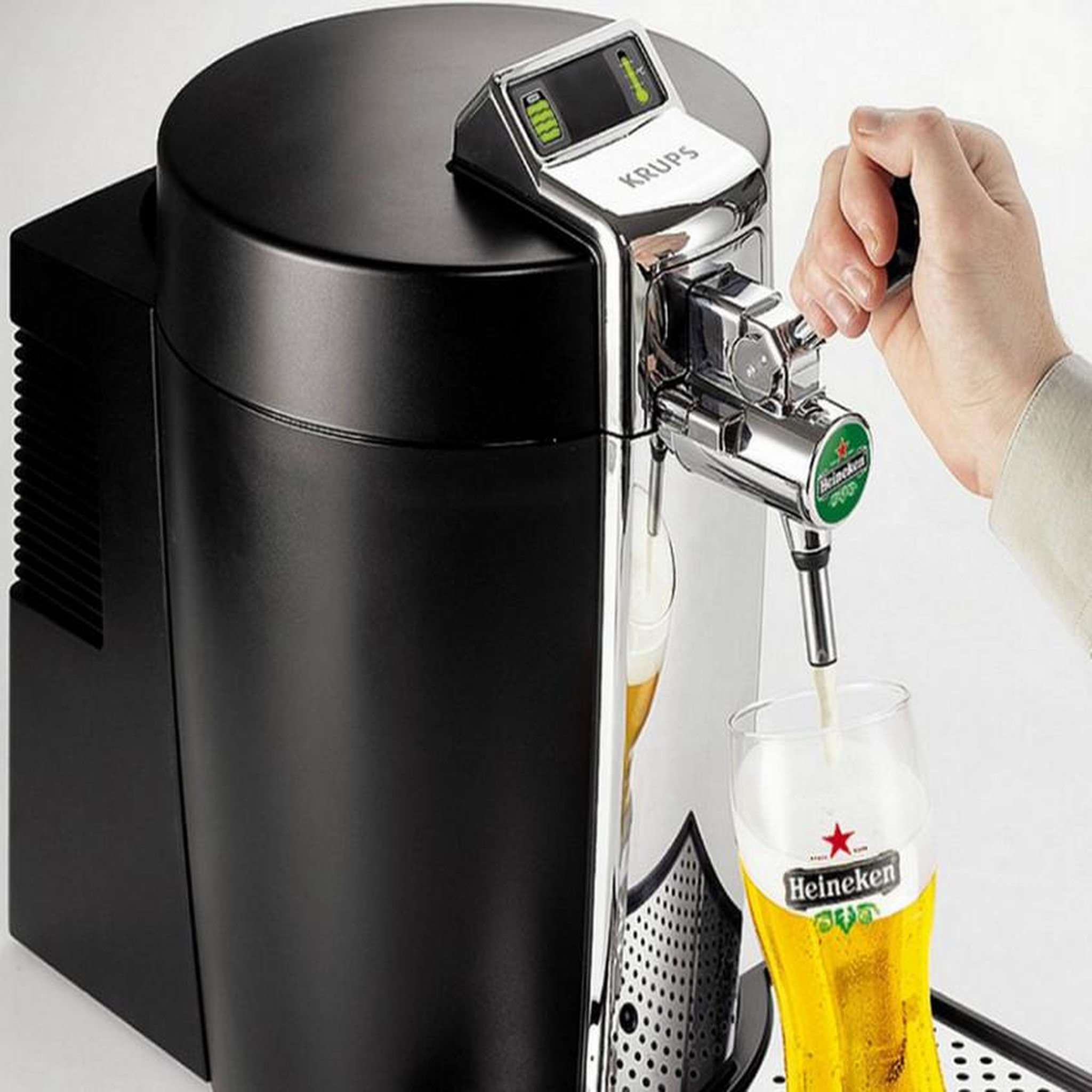 Voir la diapositive 3 : KRUPS Machine à bière 5l noir - vb700800
