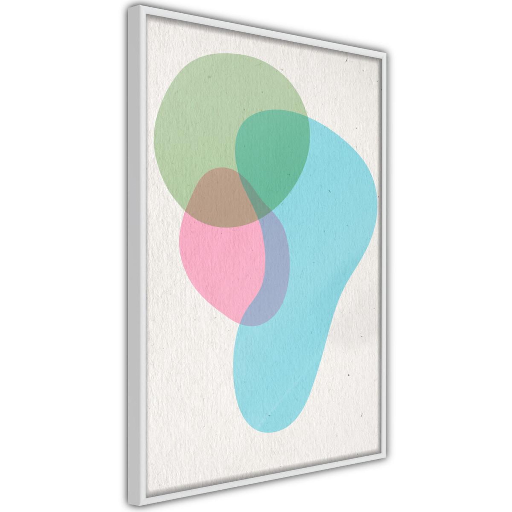 Paris Prix Affiche murale encadrée  pastel sets iii
