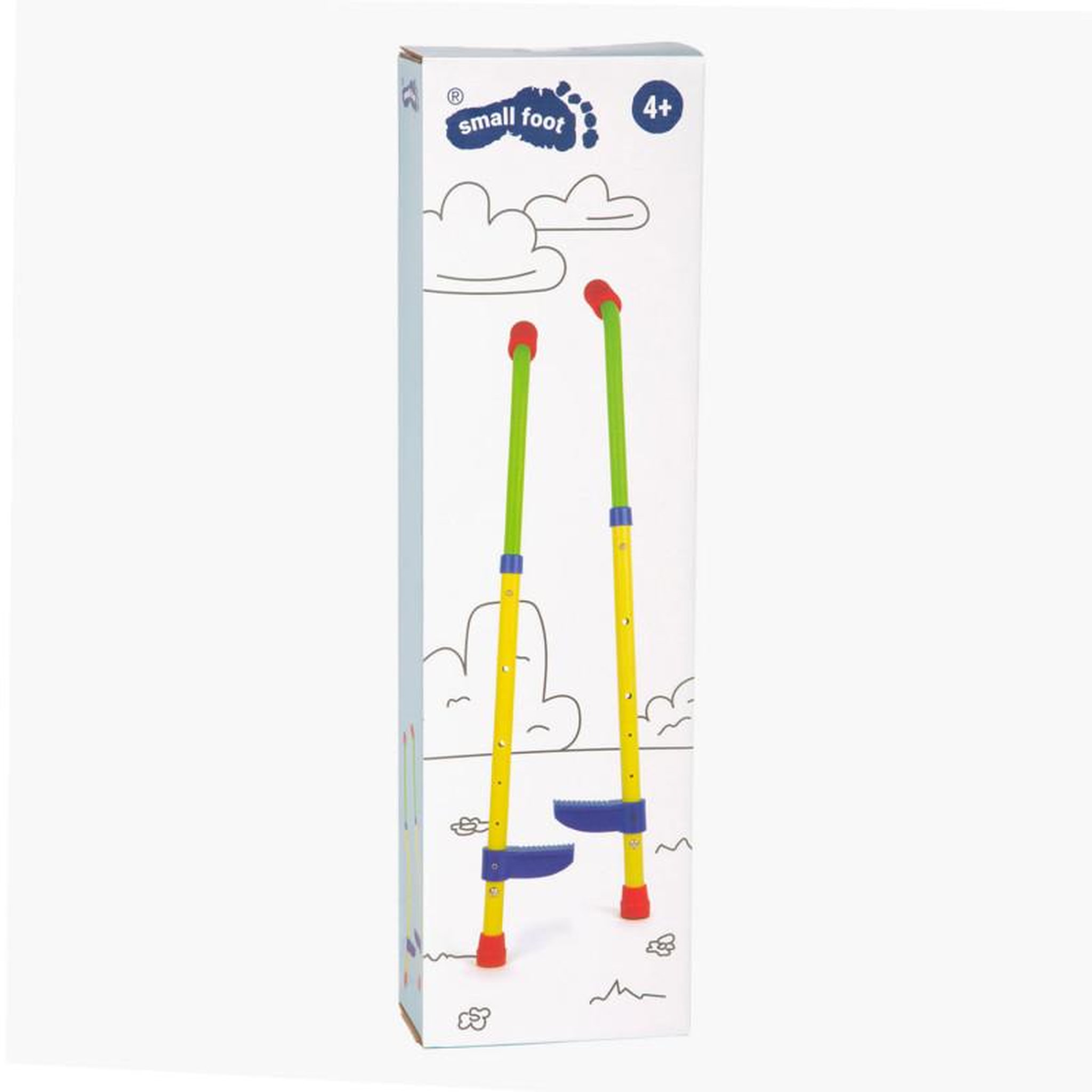 Voir la diapositive 2 : SMALL FOOT Small Foot - Kids Adjustable Stilts, 2pcs. 10866