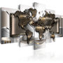 Voir la diapositive 1 : Paris Prix Tableau Imprimé  World Breeze
