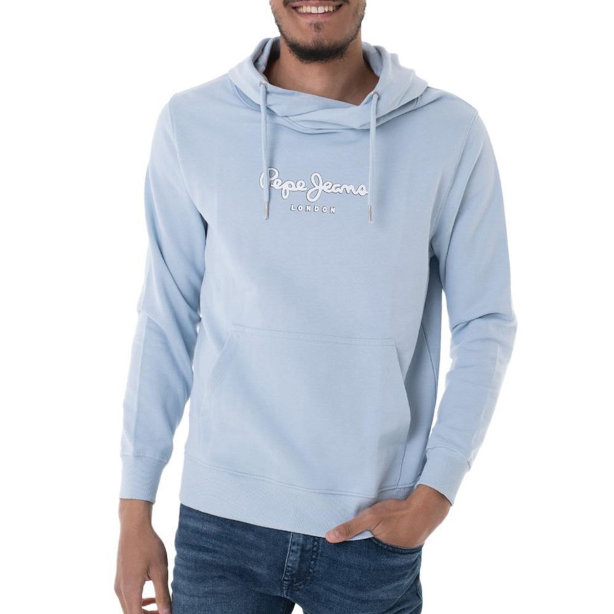 Pepe Jeans Sweat Bleu Clair Homme Pepe jeans Edward