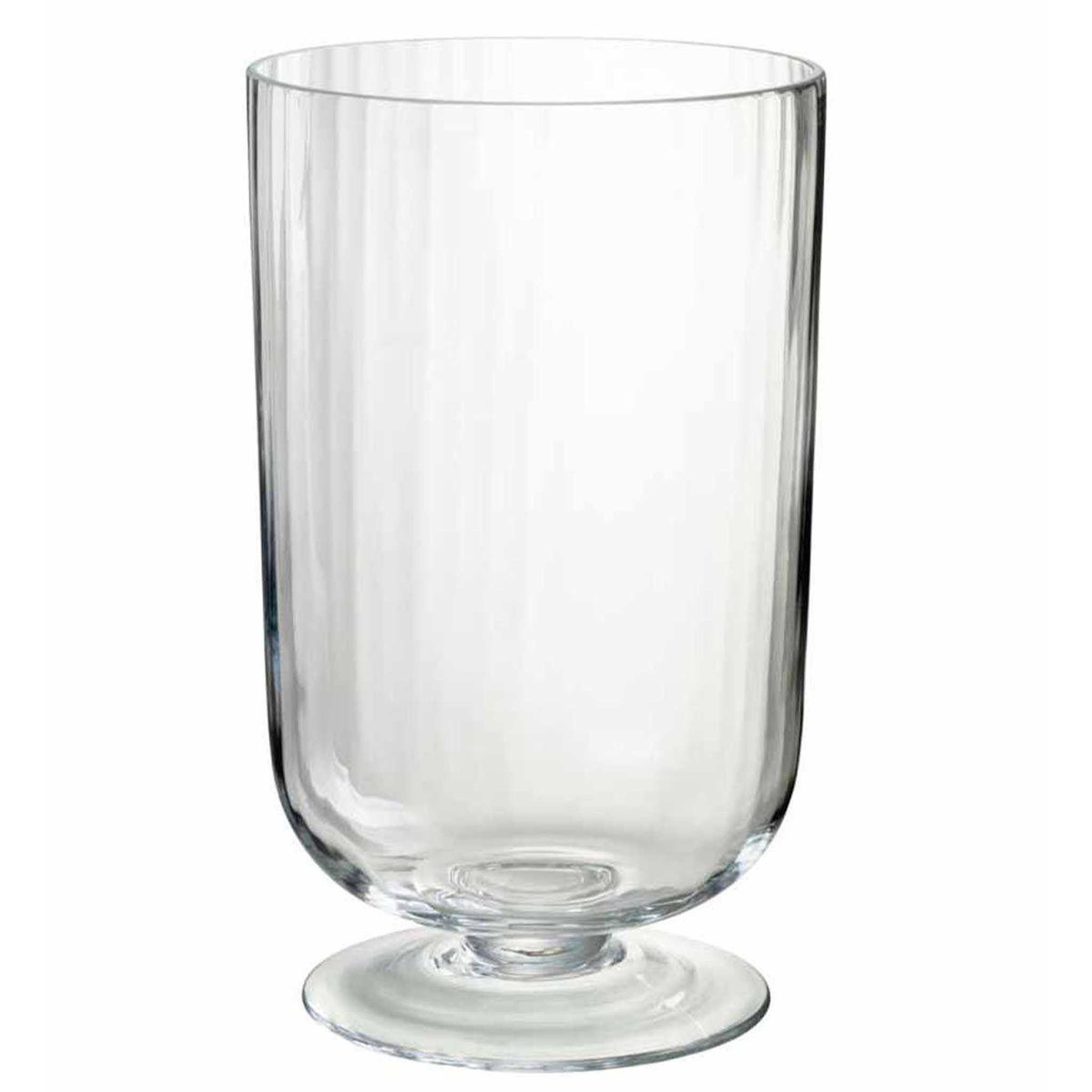J-LINE Photophore sur Pied  Voet  39cm Transparent