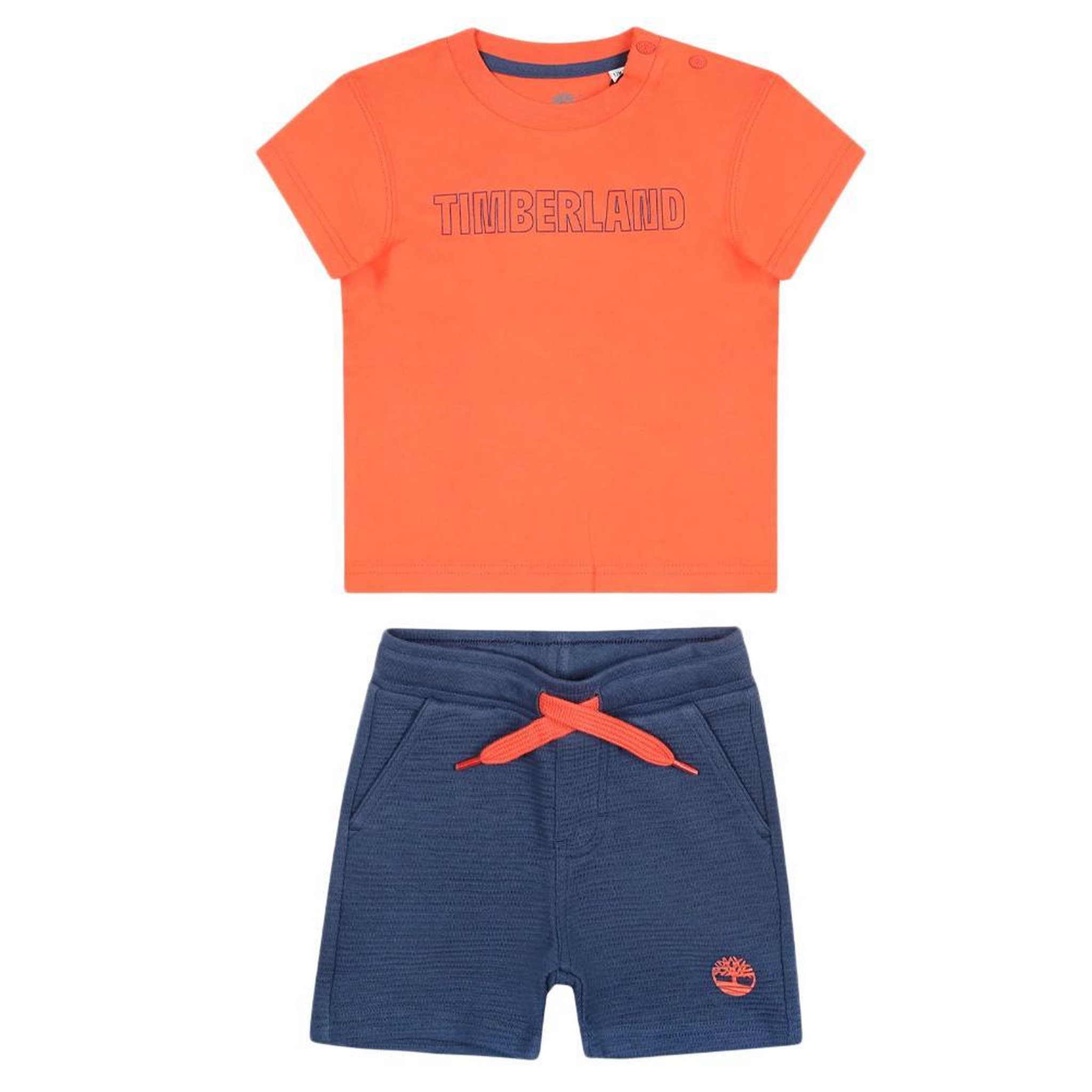 TIMBERLAND Ensemble Orange/Bleu Garçon Timberland T60149. Coloris disponibles : Orange