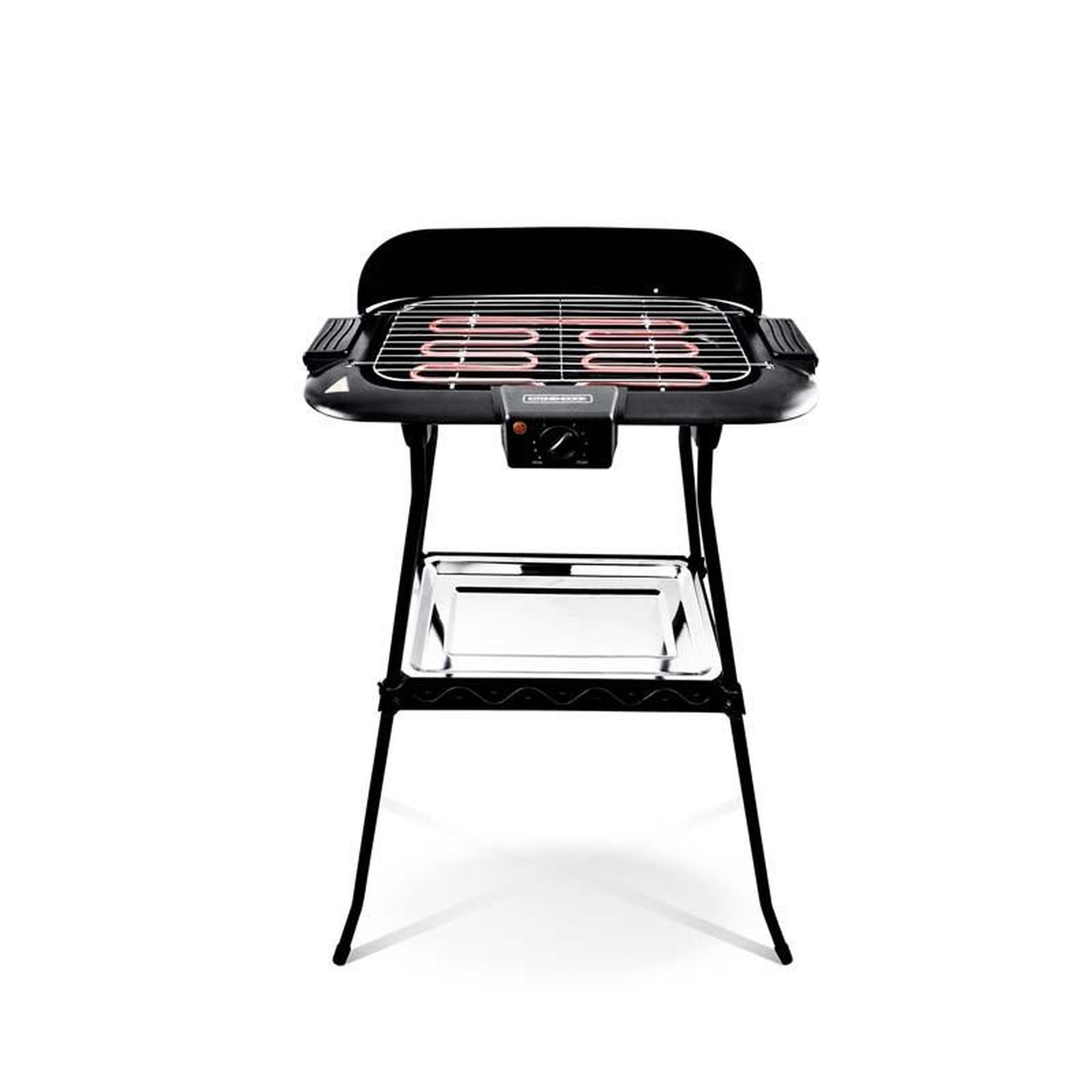 Voir la diapositive 1 : KITCHENCOOK Kitchencook - xbbq 36 - barbecue électrique sur pieds - 2000 w - thermostat réglable