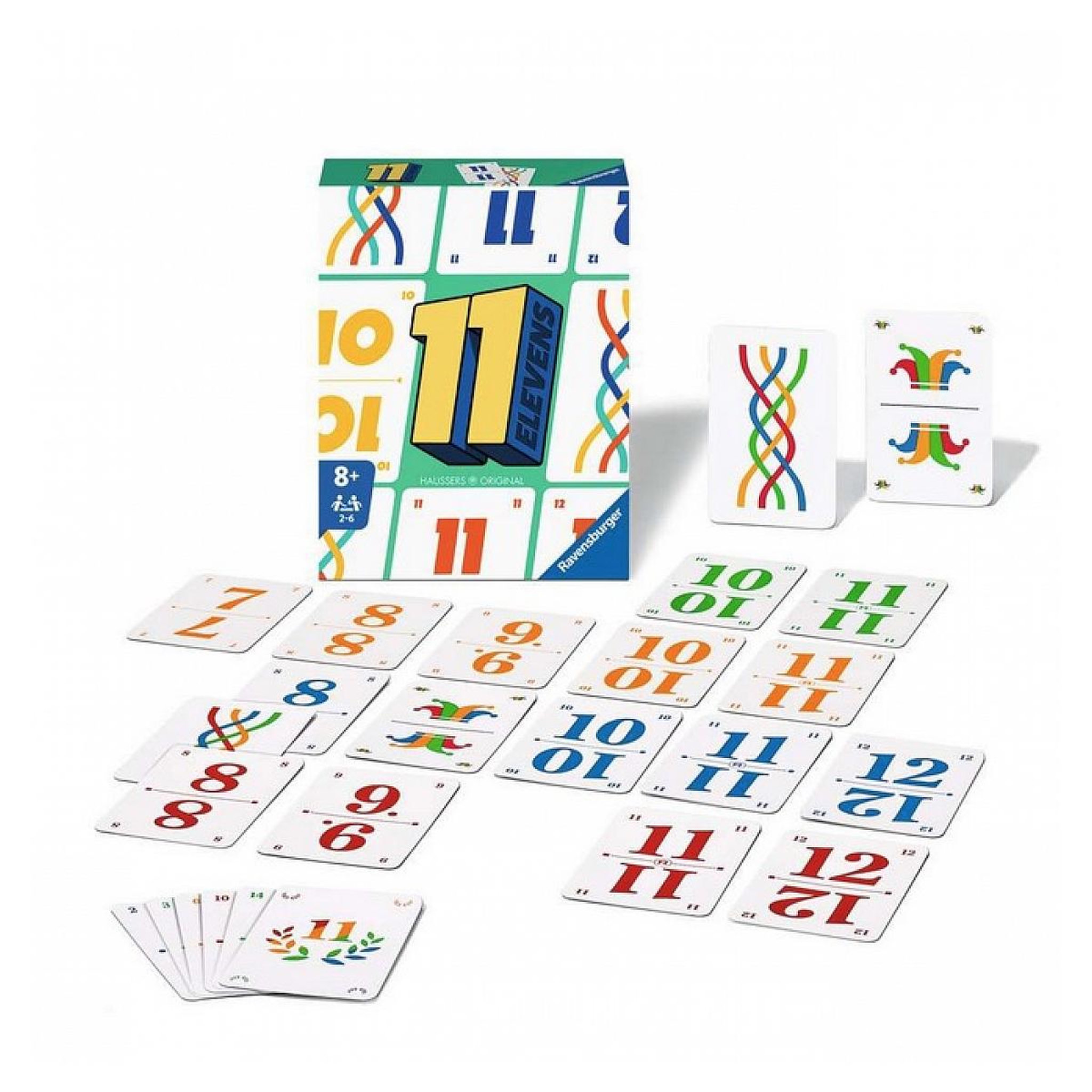 Voir la diapositive 2 : RAVENSBURGER Elevens - Jeu de cartes et de pose