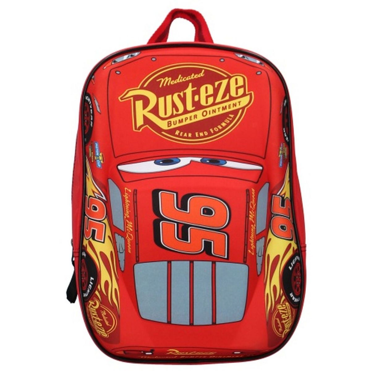 DISNEY Sac maternelle 3D rouge Cars