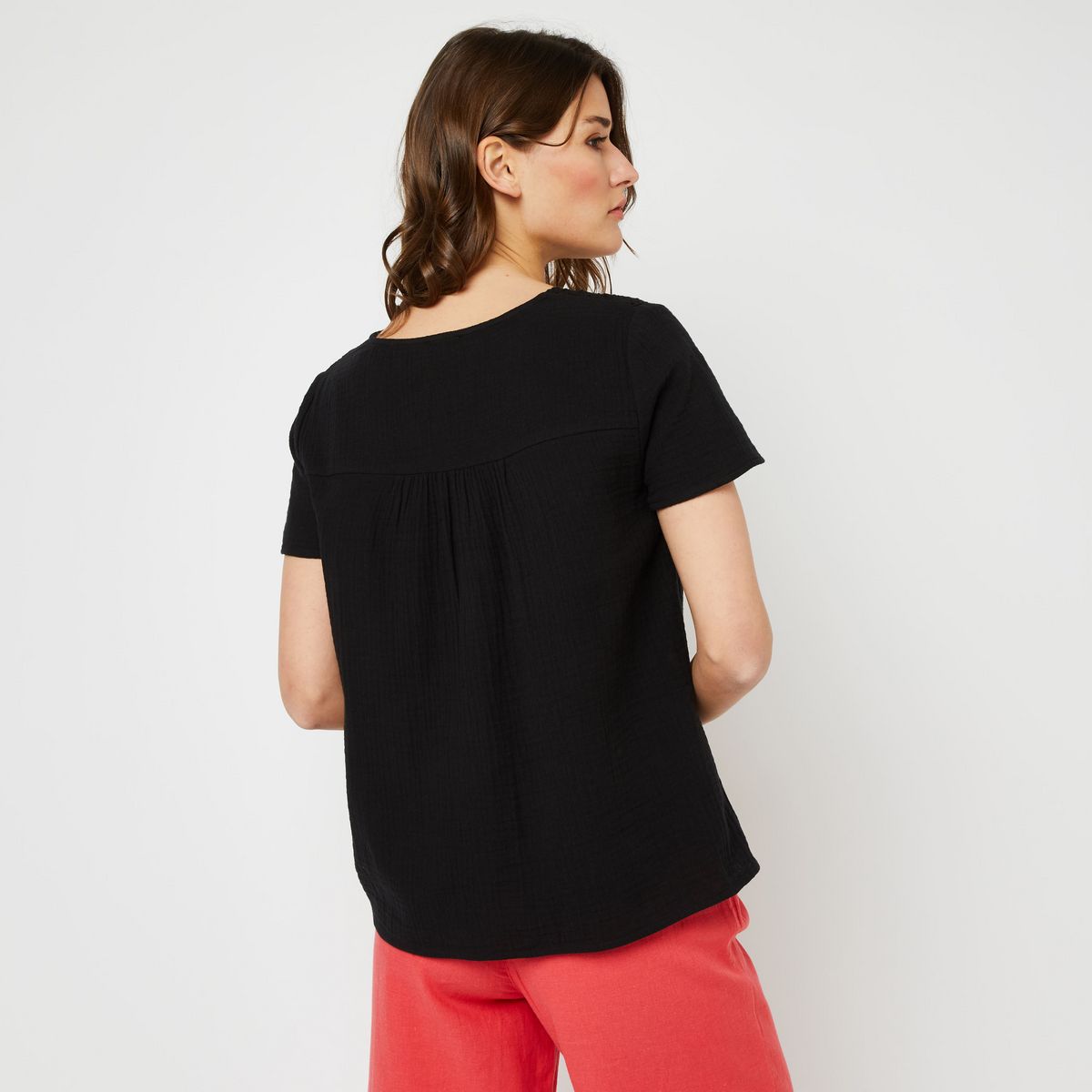 INEXTENSO Chemise noire femme