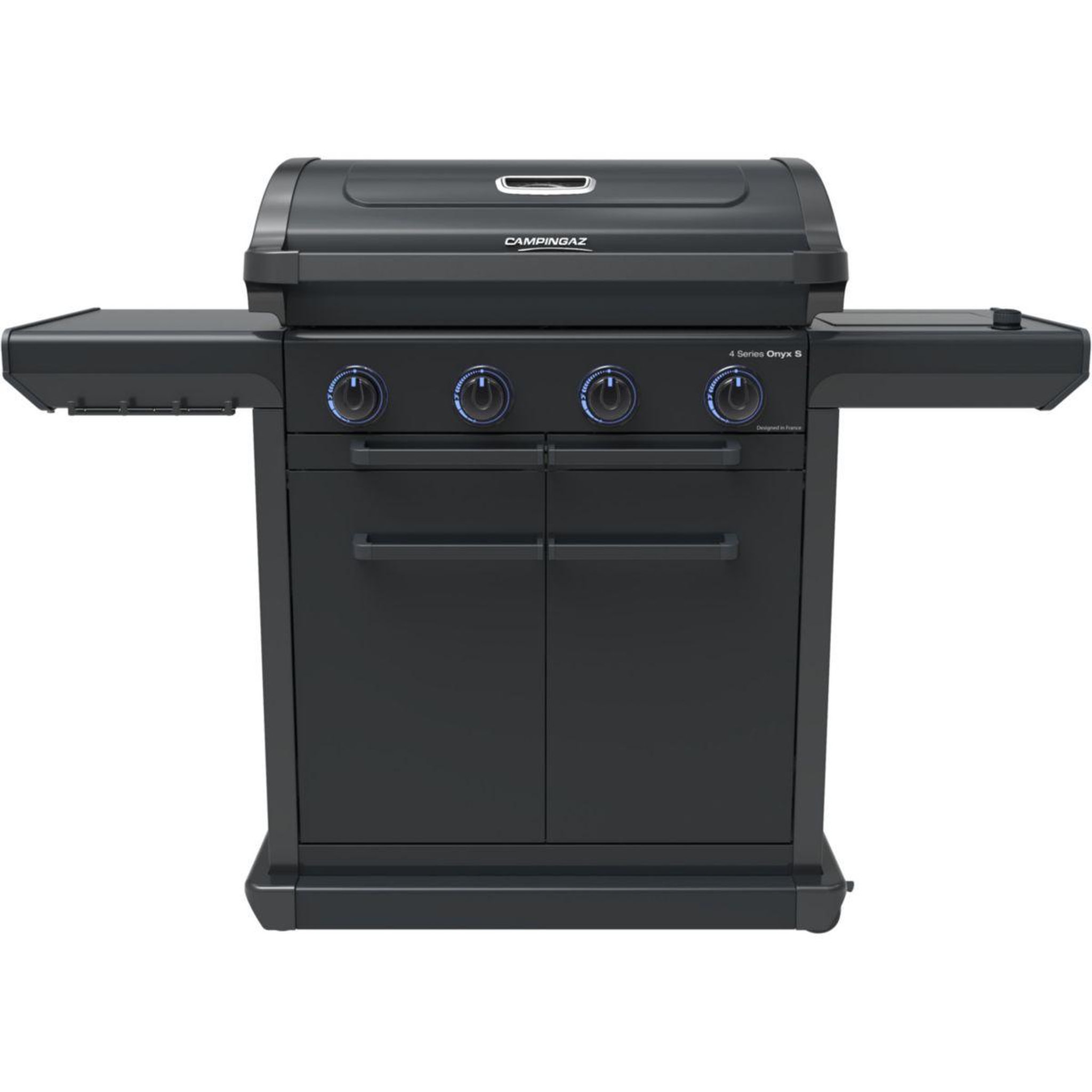 CAMPINGAZ Barbecue gaz onyx 4s noir 4 brûleurs sur chariot, 72x46 cm