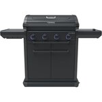 CAMPINGAZ Barbecue gaz Onyx 4S noir 4 brûleurs sur chariot, 72x46 cm