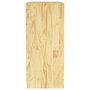 Voir la diapositive 4 : VIDAXL Bibliotheque 104x33x76 cm bois de pin massif