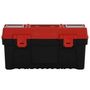 Voir la diapositive 3 : VIDAXL Ensemble de boîte a outils 2 pcs Noir et rouge Polypropylene