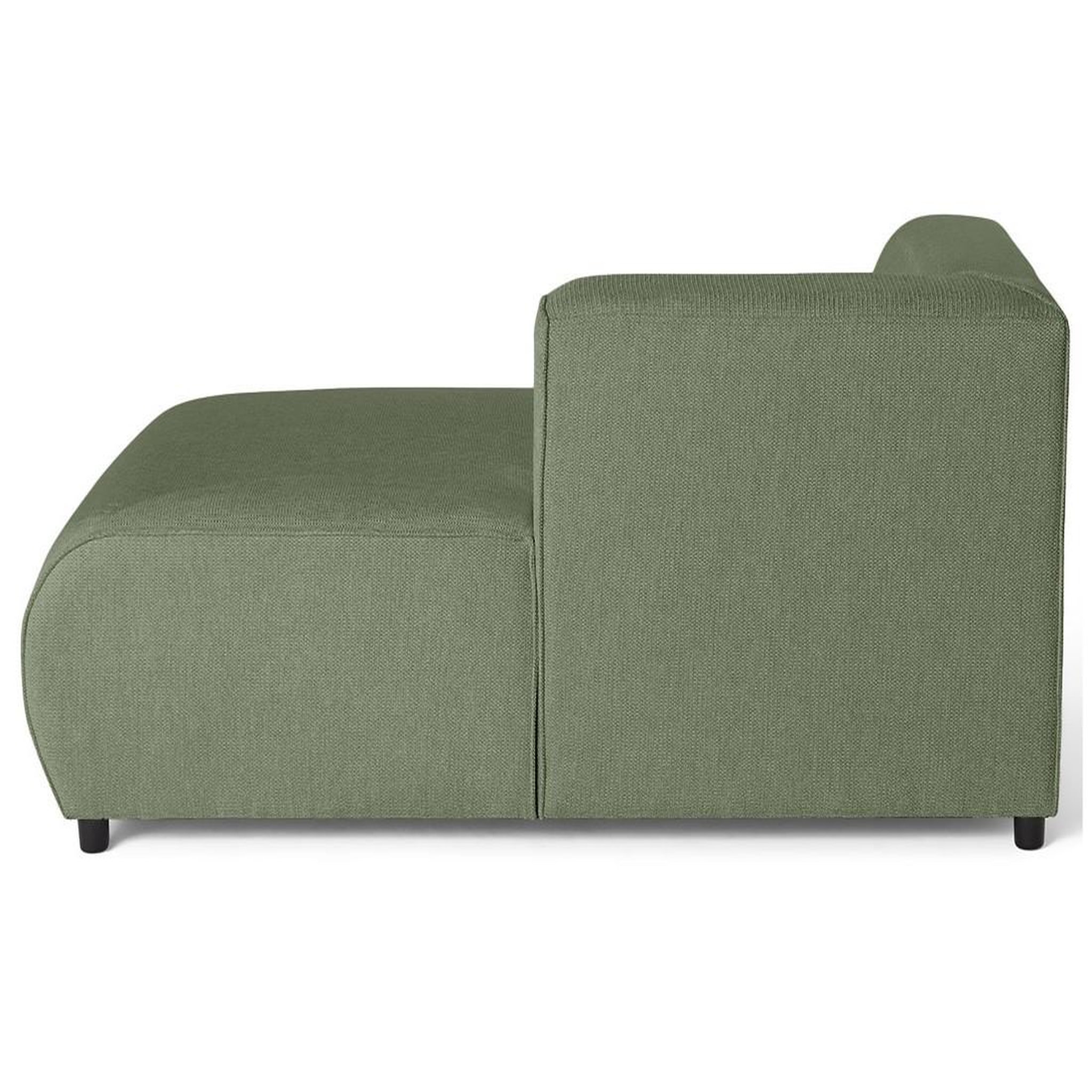 Voir la diapositive 6 : LISA DESIGN Suaro - module d'assise méridienne droit en tissu texturé