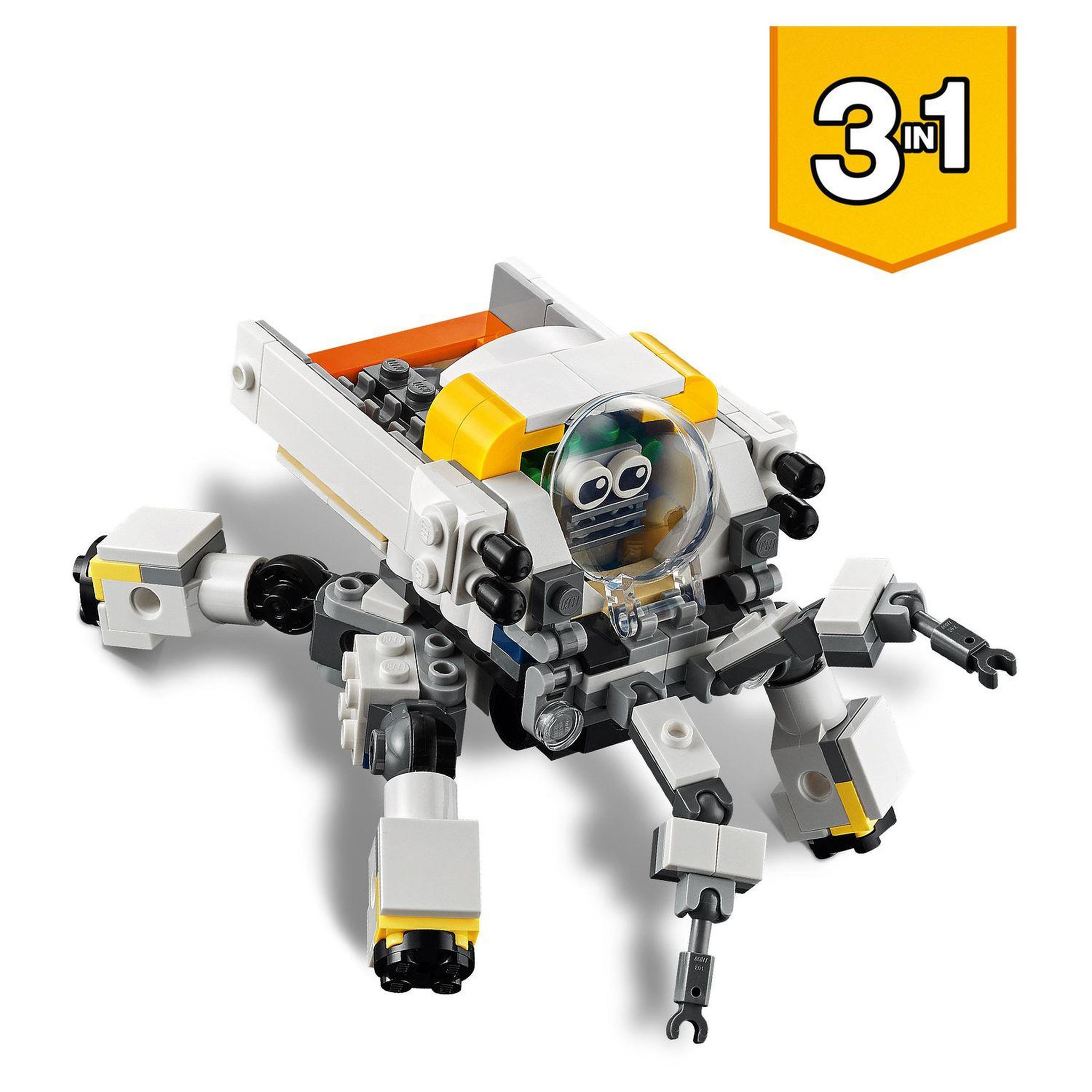 Voir la diapositive 4 : LEGO Creator 31115 - Le Robot d&rsquo;Extraction Spatiale