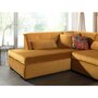 Voir la diapositive 4 : LISA DESIGN Vermont - canapé panoramique d'angle gauche - 7 places - xxl - en velours