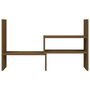 Voir la diapositive 6 : VIDAXL Support de moniteur Marron miel (39 72)x17x43 cm Bois de pin