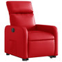 Voir la diapositive 3 : VIDAXL Fauteuil inclinable electrique rouge similicuir