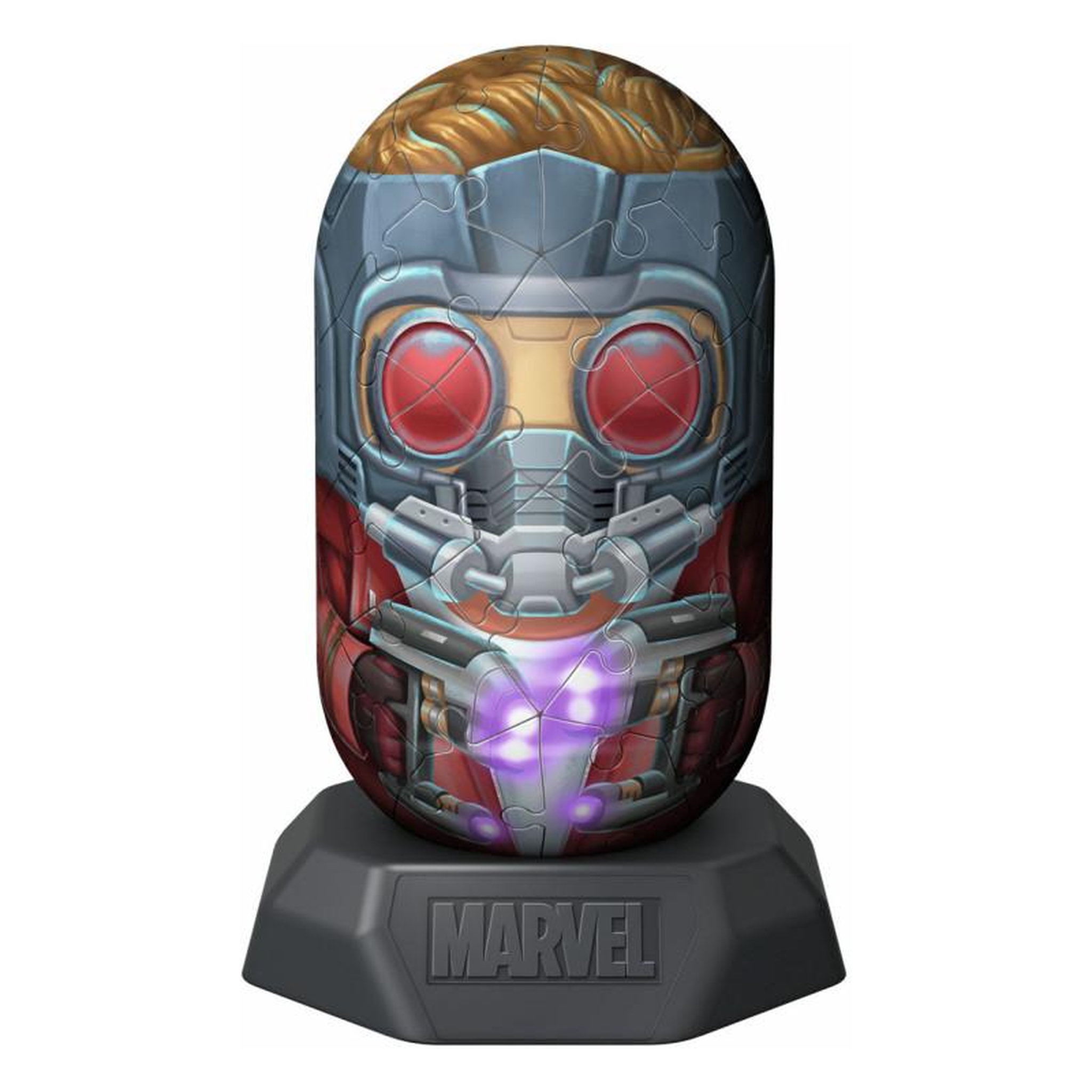 Voir la diapositive 2 : RAVENSBURGER Ravensburger - Jigsaw puzzle Marvel Star Lord, 54 pcs. 12001161 3