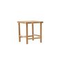 Voir la diapositive 2 : Paris Prix Tabouret en Teck  Noster  46cm Naturel