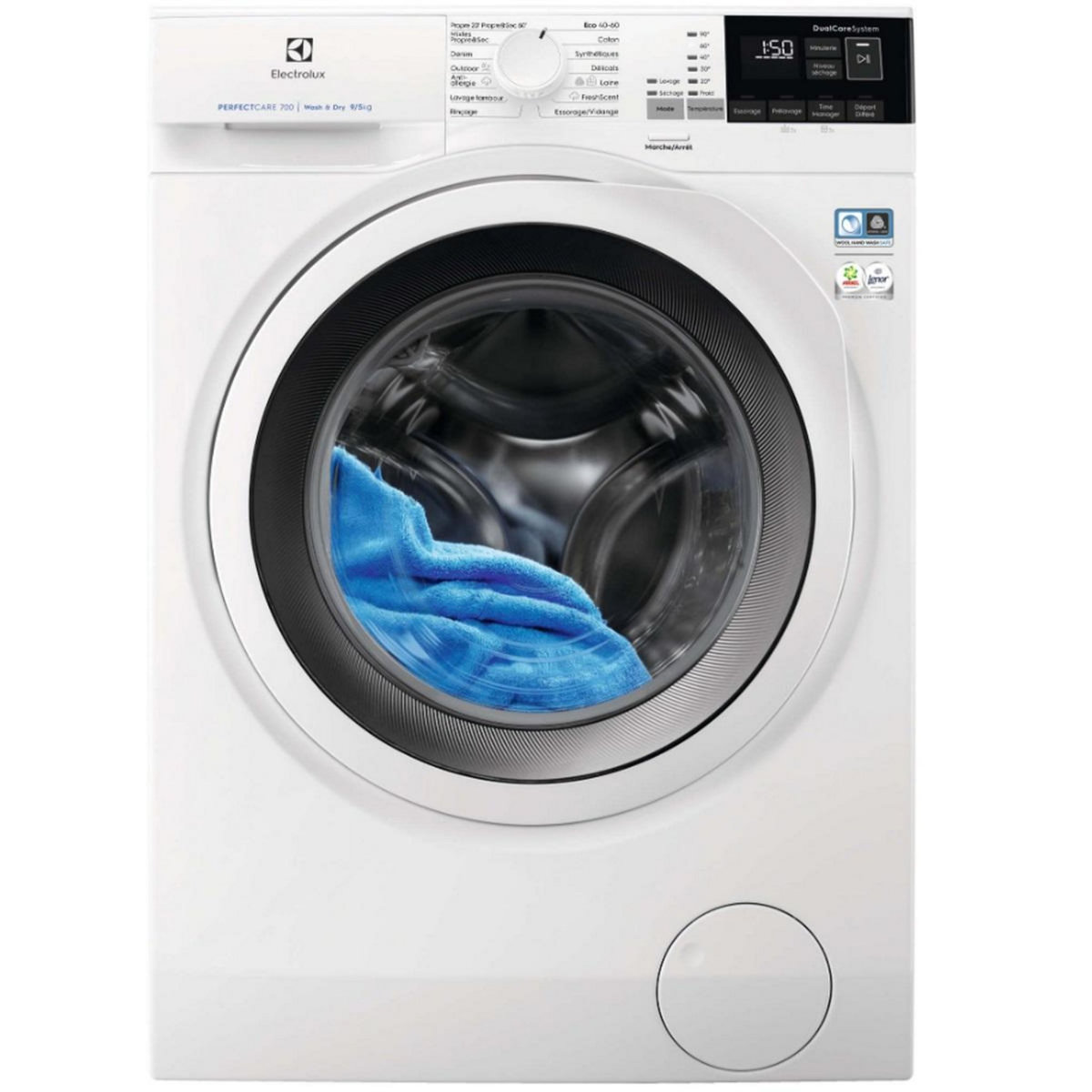 ELECTROLUX Lave-linge séchant frontal 9/5kg 1400 tours/min - EW7W4954CA