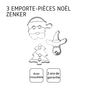 Voir la diapositive 4 : ZENKER Set de 3 emporte-pièces de Noël Zenker Emporte-pièces