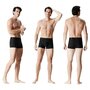 Voir la diapositive 4 : PIERRE CARDIN Lot de 4 boxers homme Bruce