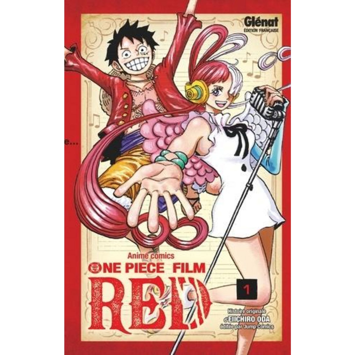ONE PIECE FILM RED ANIME COMICS TOME 1 , Oda Eiichirô