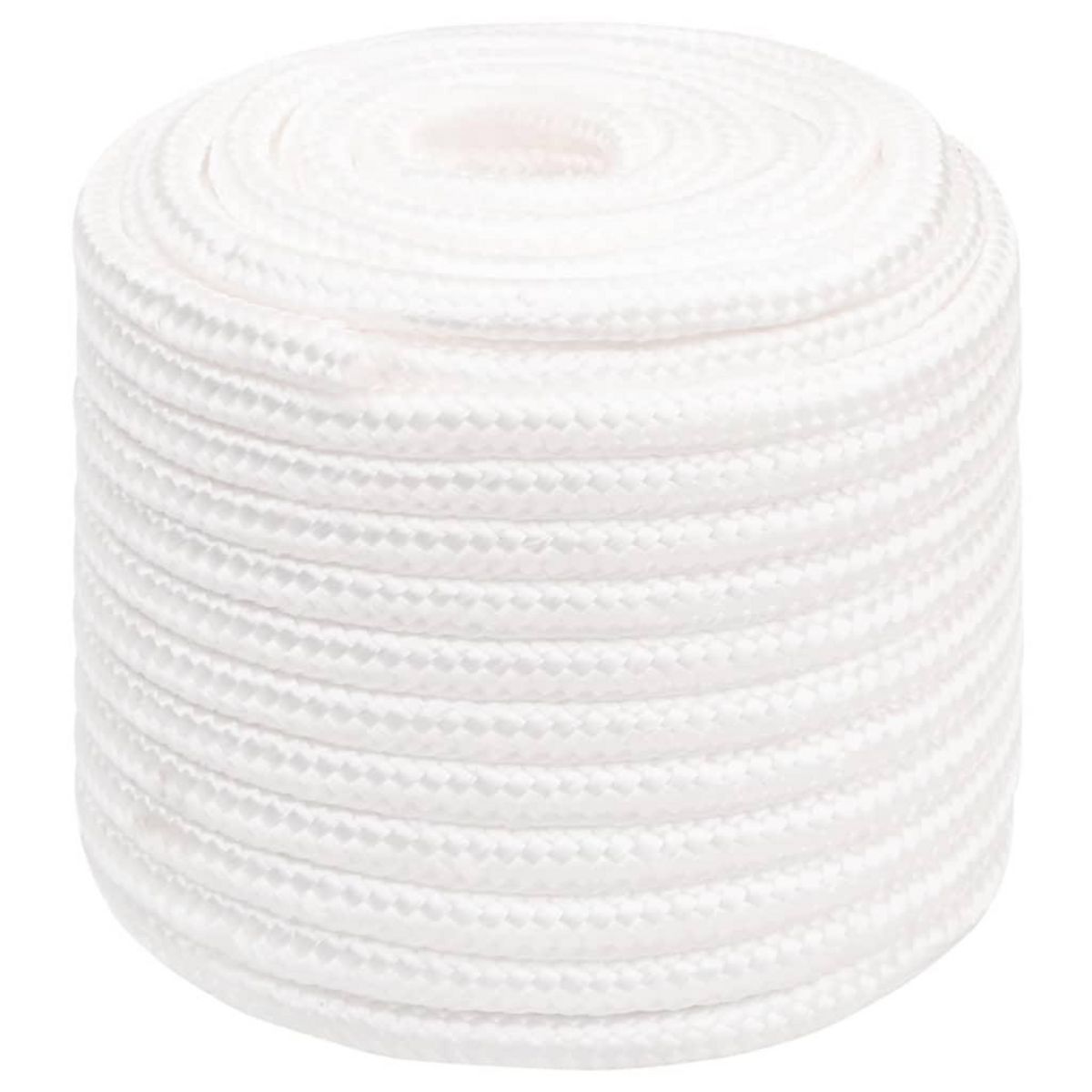 VIDAXL Corde de bateau Blanc complet 16 mm 25 m Polypropylene
