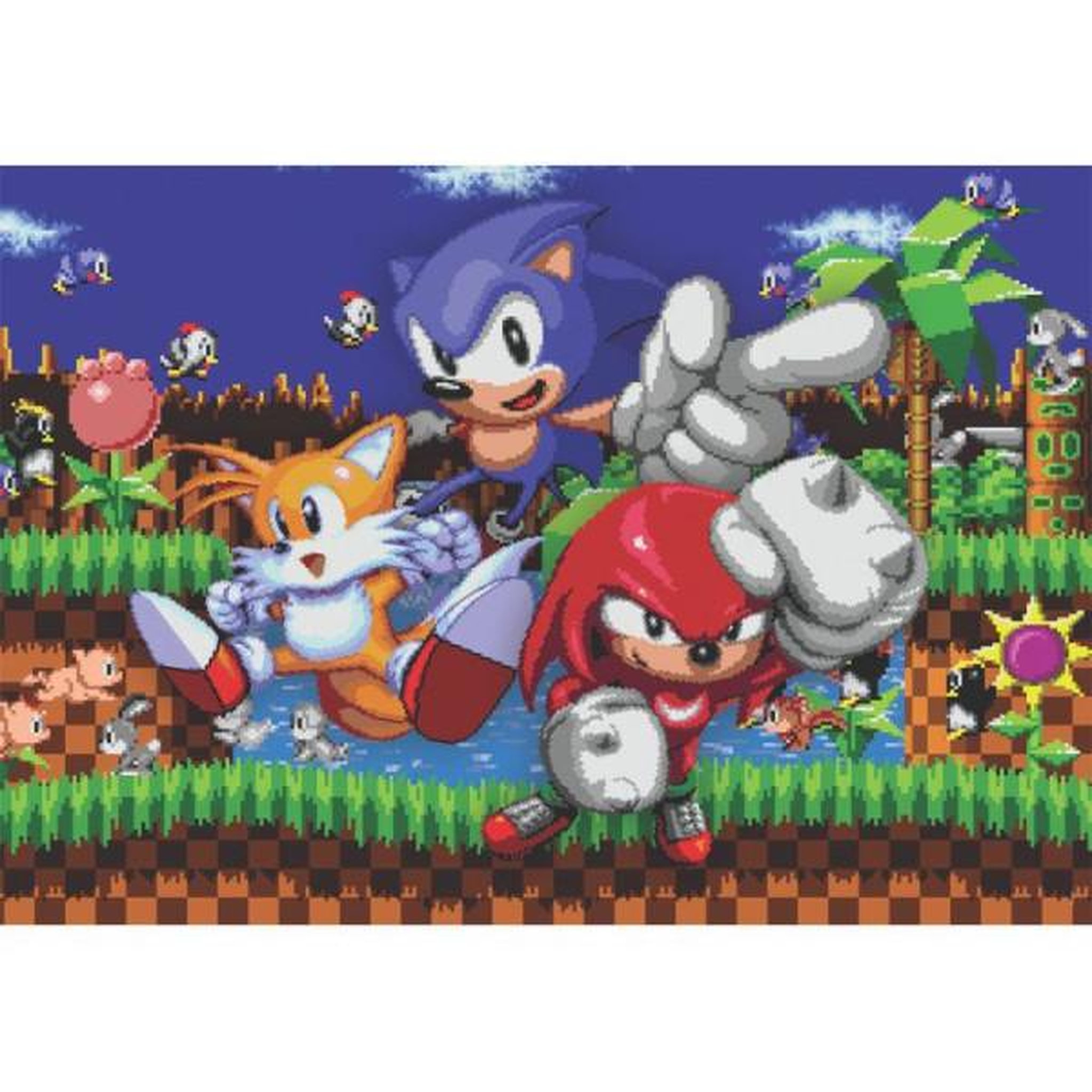 Voir la diapositive 2 : CLEMENTONI Clementoni - cube 500 pieces - sonic