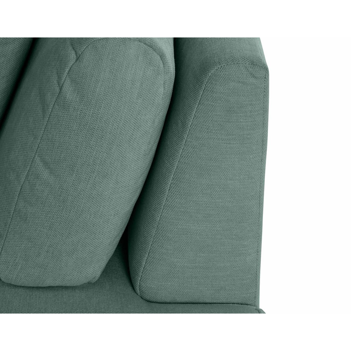 LISA DESIGN Santorini - module d'assise droit - en tissu texturé