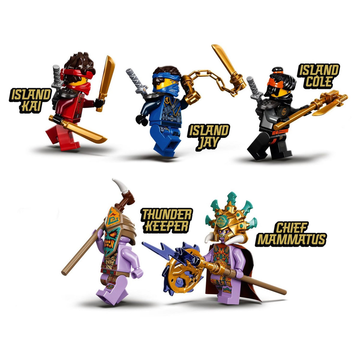 LEGO Ninjago 71747 - Le village des Gardiens