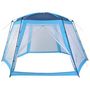 Voir la diapositive 2 : VIDAXL Tente de piscine Tissu 500x433x250 cm Bleu