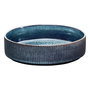 Voir la diapositive 1 : SECRET DE GOURMET Lot de 6 Assiettes Creuses  Eva  18cm Bleu