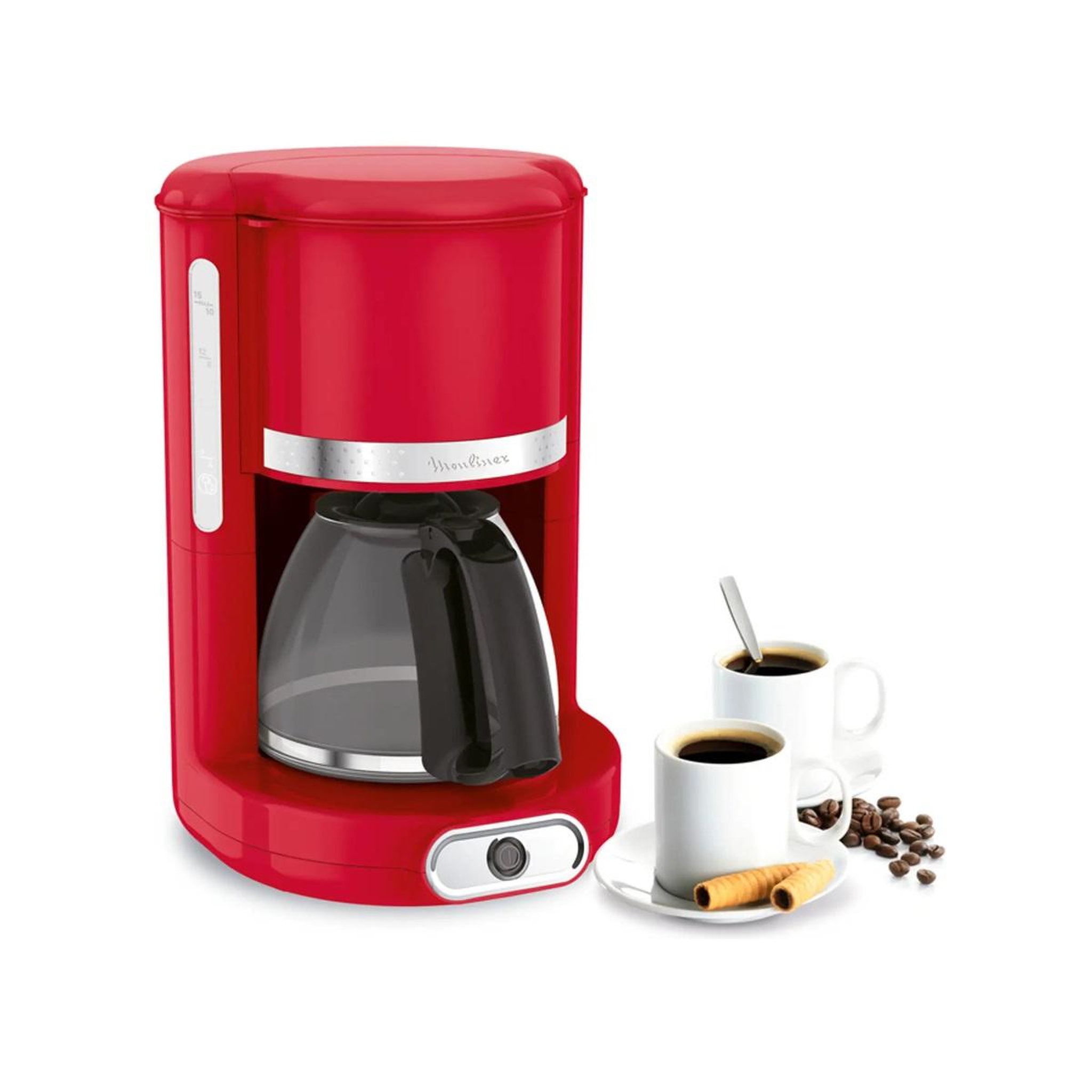 Voir la diapositive 4 : MOULINEX Cafetière filtre 1.25l 10-15 tasse - fg381510