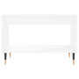 Voir la diapositive 4 : VIDAXL Table basse blanc 60x50x40 cm bois d'ingenierie