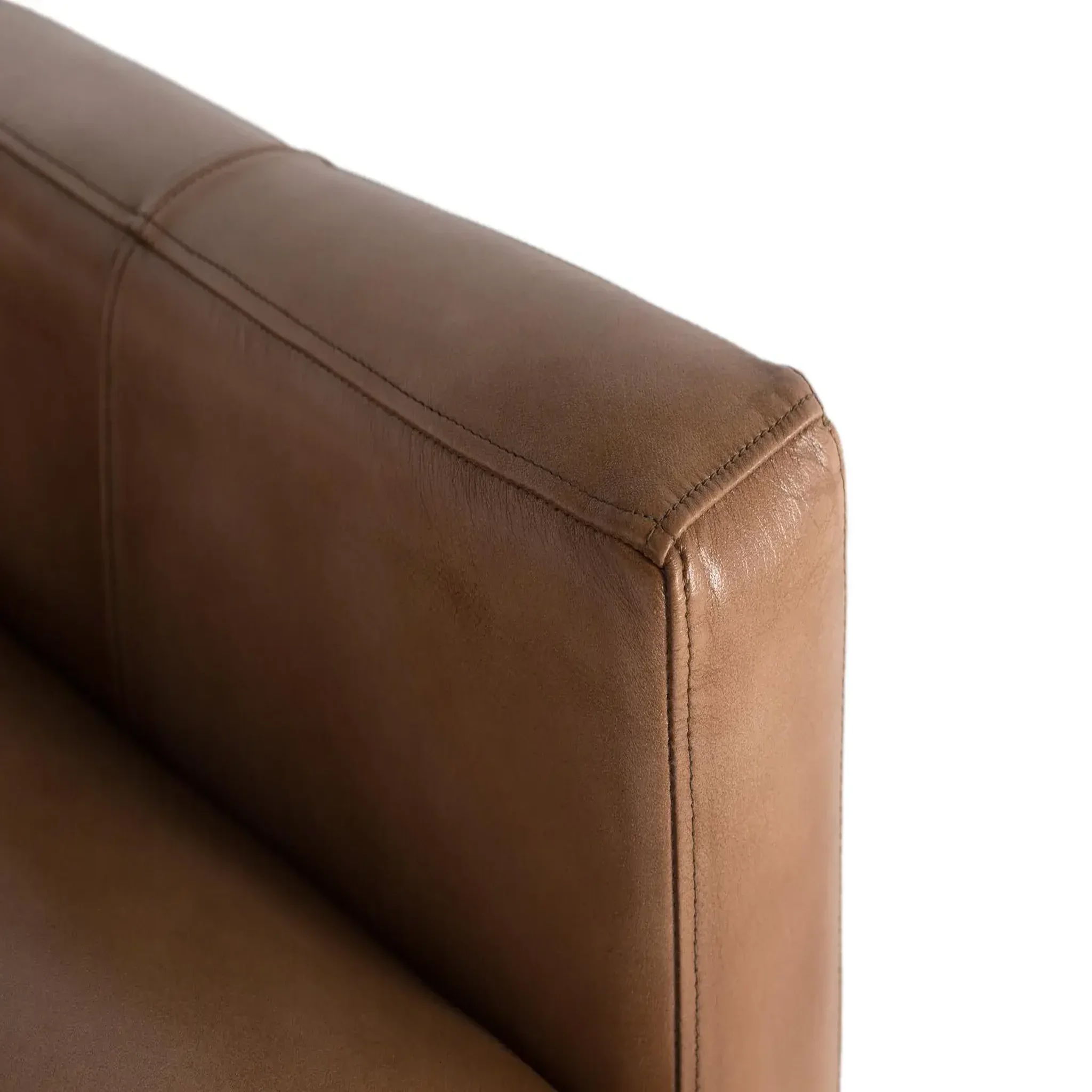 Voir la diapositive 5 : GINER Y COLOMER SL Canapé en cuir 220cm style vintage moderne