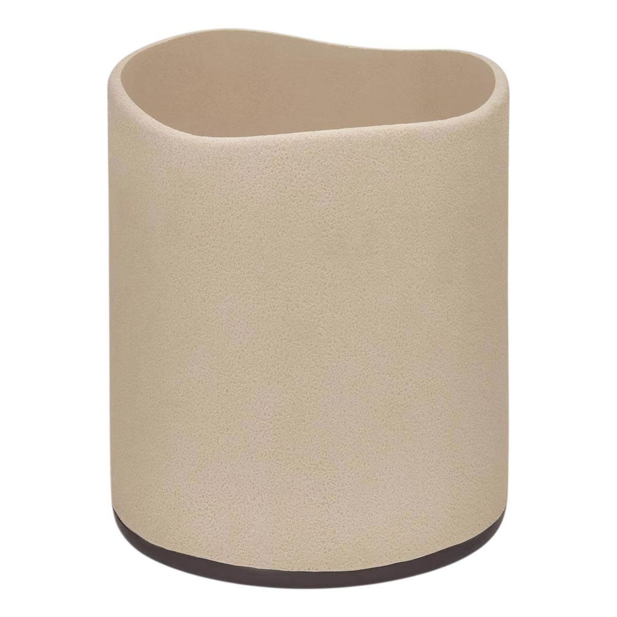 FIVE Poubelle de Salle de Bain en Résine  Olea  5L Beige