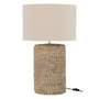 Voir la diapositive 1 : Paris Prix Lampe à Poser Déco Ciment  Tressée  71cm Naturel