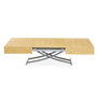Voir la diapositive 4 : Paris Prix Table Basse Relevable  Lift  120-190cm Chêne Clair