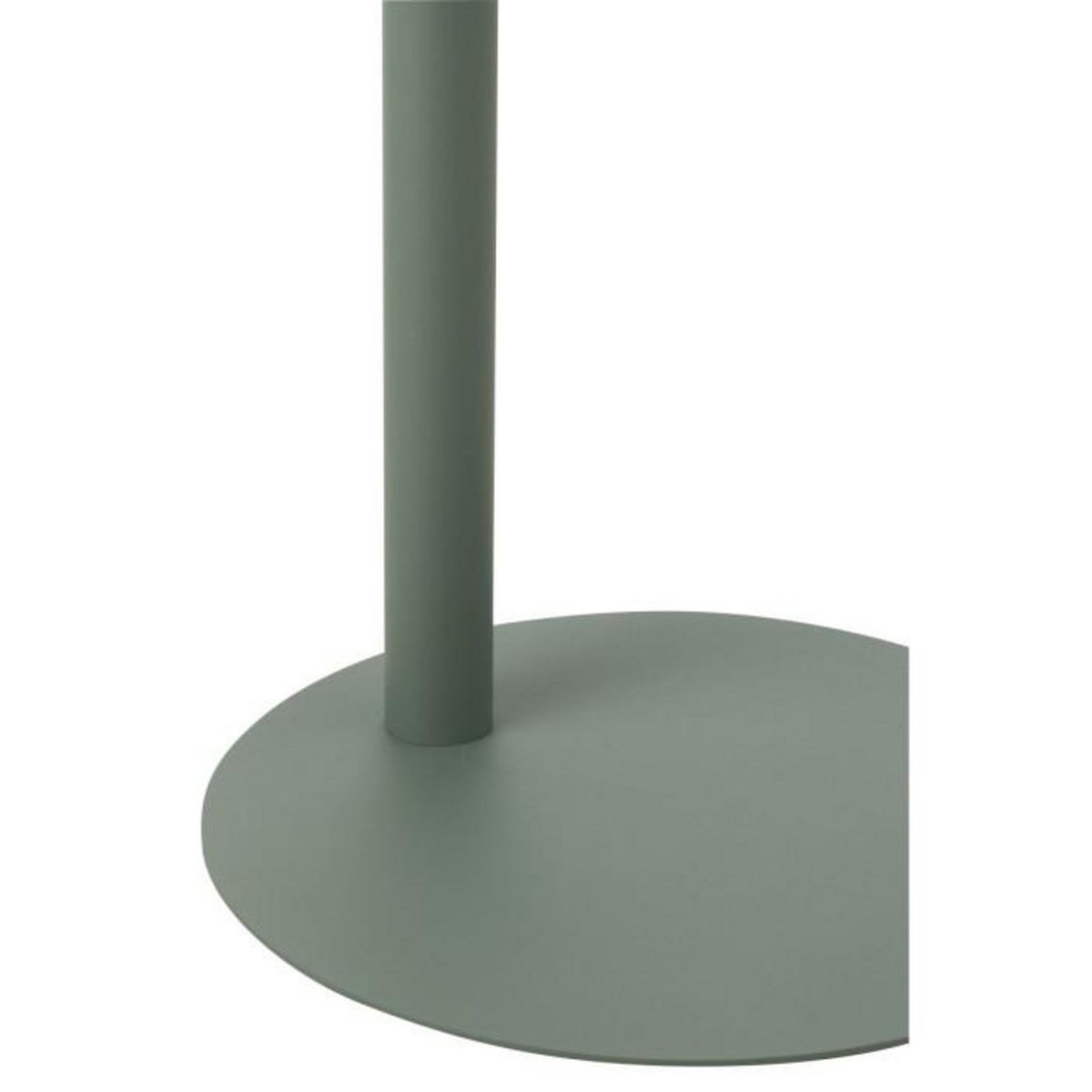 Paris Prix Table d'Appoint Ronde en Métal  Reva  50cm Vert