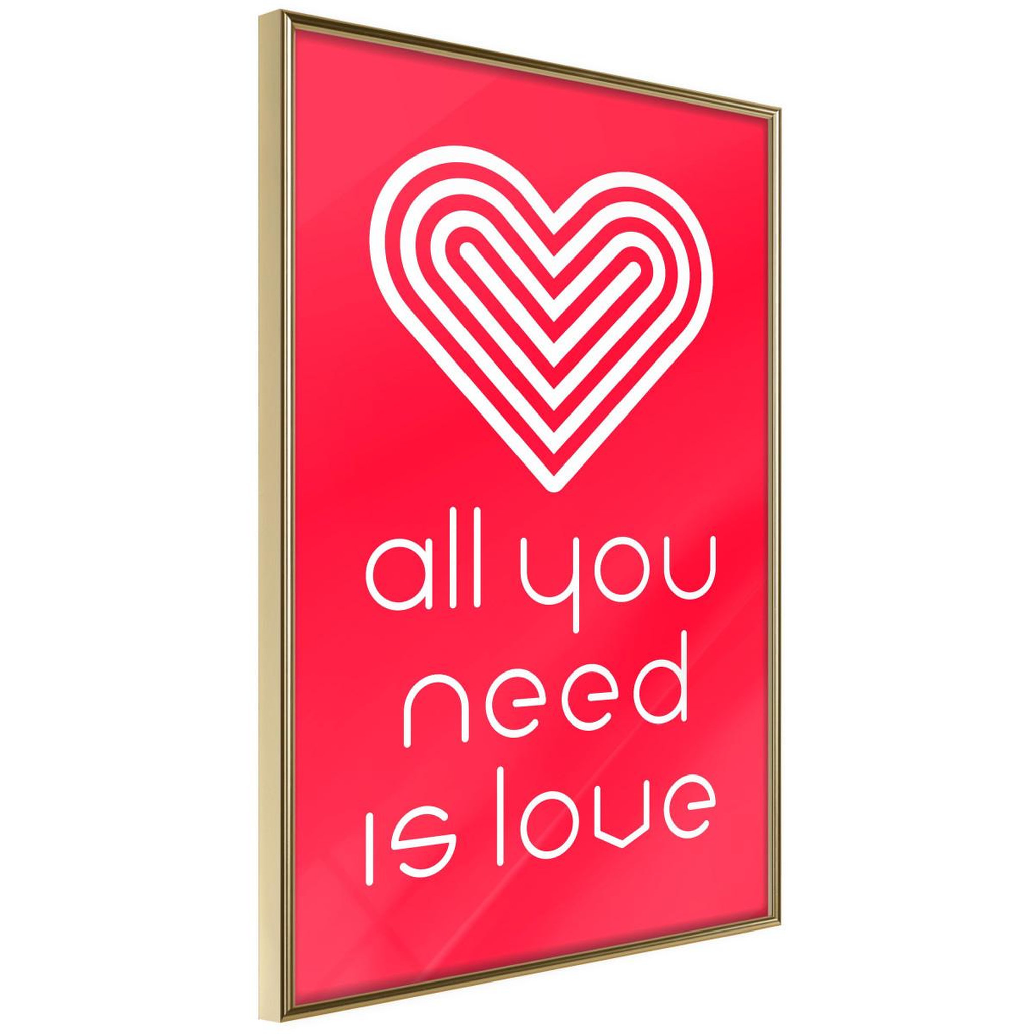 Voir la diapositive 1 : Paris Prix Affiche murale encadrée  love everywhere