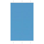 VIDAXL Store plisse bleu 120x200 cm largeur du tissu 119,4cm polyester